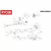 Ryobi EWS1266HG Spare Parts List Type: 5133000339